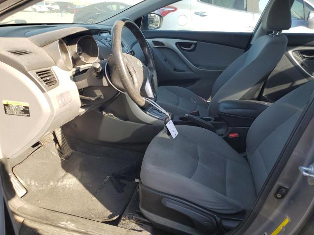 KMHDH4AE3DU636594 - 2013 HYUNDAI ELANTRA GLS SILVER photo 7