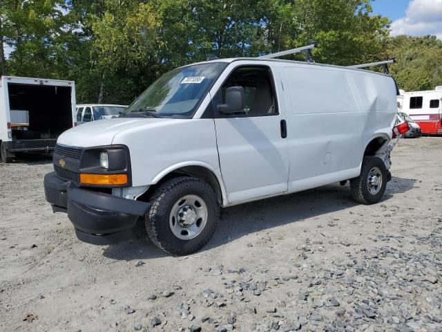 1GCWGAFF7H1342588 - 2017 CHEVROLET EXPRESS G2 WHITE photo 1