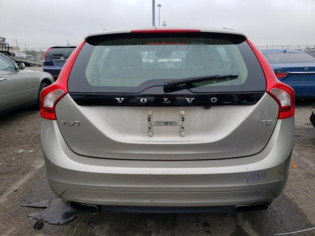 YV140MEK2F1227450 - 2015 VOLVO V60 PREMIER GRAY photo 6