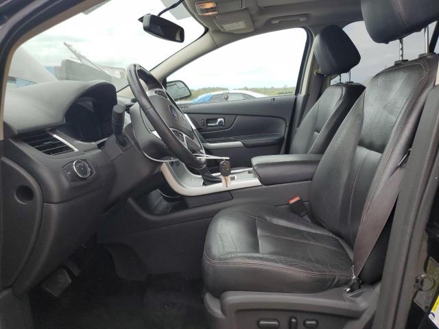 2FMDK3JC5DBA18046 - 2013 FORD EDGE SEL BLACK photo 7