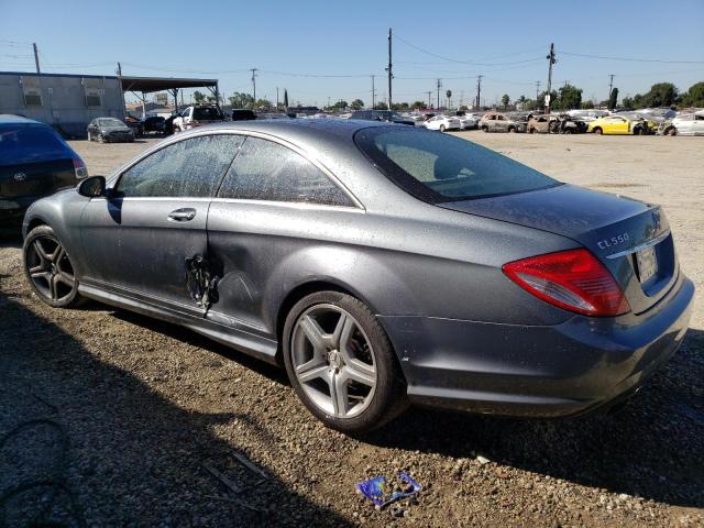 WDDEJ71X08A016038 - 2008 MERCEDES-BENZ CL 550 GRAY photo 2