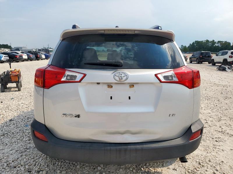 JTMZFREV4FJ047145 - 2015 TOYOTA RAV4 LE SILVER photo 6