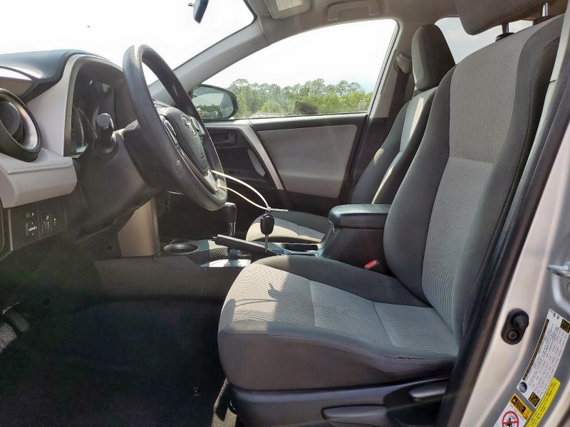 JTMZFREV4FJ047145 - 2015 TOYOTA RAV4 LE SILVER photo 7