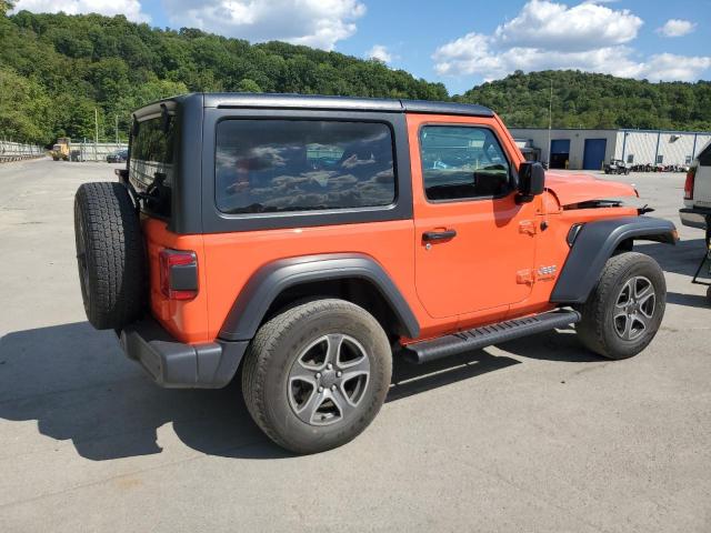 1C4GJXAN9KW521586 - 2019 JEEP WRANGLER SPORT Pomarańczowy zdjęcie 3