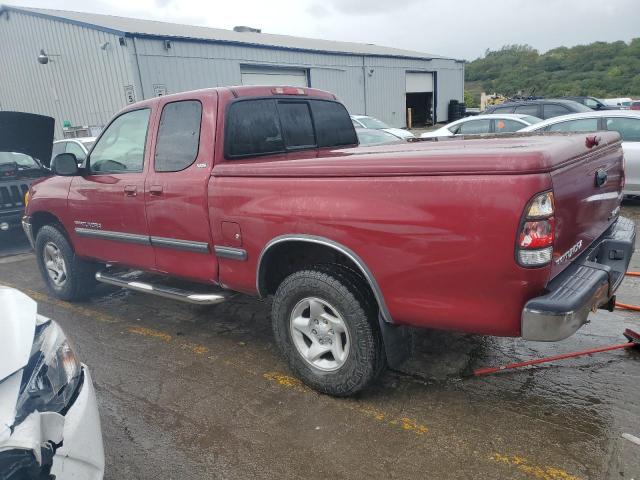 5TBBT44112S281129 - 2002 TOYOTA TUNDRA ACCESS CAB RED photo 2