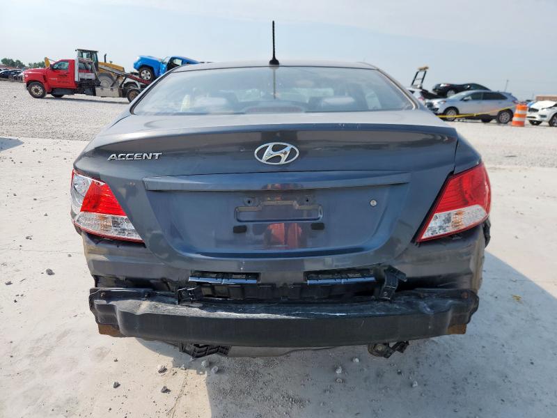 KMHCT4AE2DU292251 - 2013 HYUNDAI ACCENT GLS 灰色 照片 6