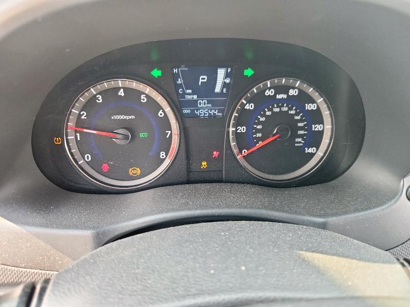 KMHCT4AE2DU292251 - 2013 HYUNDAI ACCENT GLS 灰色 照片 9