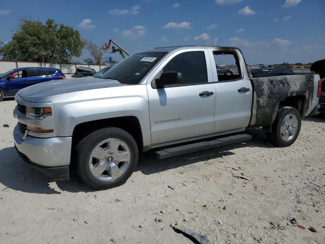 1GCRCPEH8HZ283048 - 2017 CHEVROLET SILVERADO C1500 CUSTOM SILVER photo 1