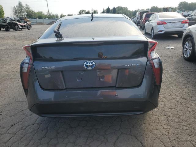 JTDKBRFU5J3071244 - 2018 TOYOTA PRIUS 灰色 照片 6