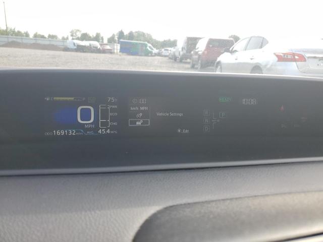 JTDKBRFU5J3071244 - 2018 TOYOTA PRIUS 灰色 照片 9