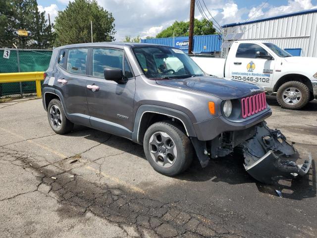 ZACCJBAT9GPD39827 - 2016 JEEP RENEGADE SPORT GRAY photo 4
