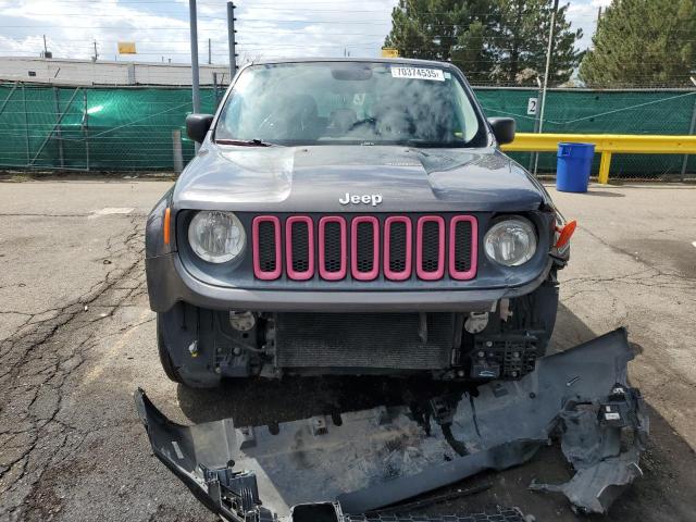 ZACCJBAT9GPD39827 - 2016 JEEP RENEGADE SPORT GRAY photo 5