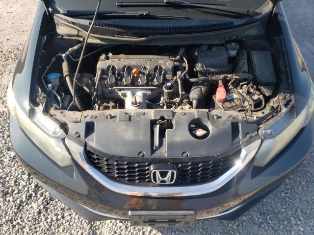 2HGFB2F93FH512881 - 2015 HONDA CIVIC EXL 黑色 照片 11