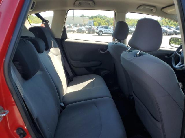 JHMGE8H31DC021794 - 2013 HONDA FIT RED photo 10