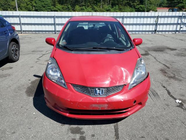 JHMGE8H31DC021794 - 2013 HONDA FIT RED photo 5