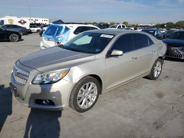 1G11H5SA3DF303074 - 2013 CHEVROLET MALIBU LTZ თაფლისფერი ფოტო 1