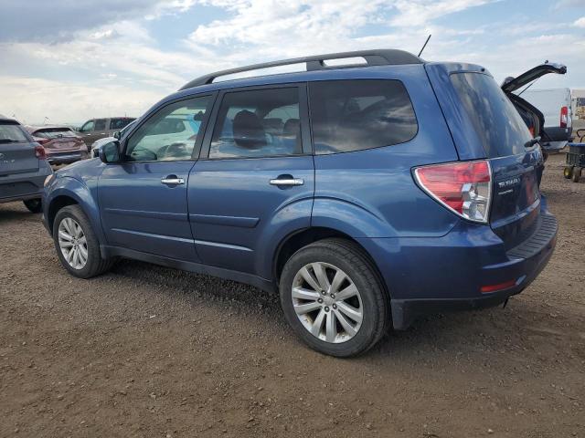 JF2SHADC5BH778523 - 2011 SUBARU FORESTER 2.5X PREMIUM BLUE photo 2