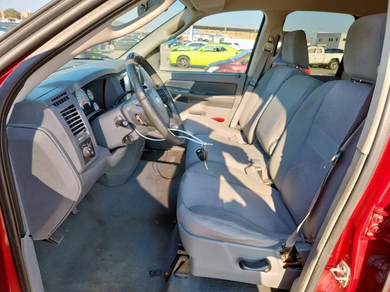 1D7HU18P87S250086 - 2007 DODGE RAM 1500 ST BURGUNDY photo 7