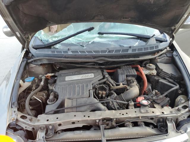 JHMFA36226S012213 - 2006 HONDA CIVIC HYBRID GOLD photo 11