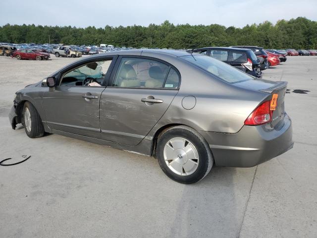 JHMFA36226S012213 - 2006 HONDA CIVIC HYBRID GOLD photo 2