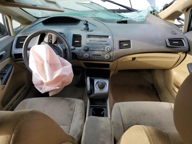 JHMFA36226S012213 - 2006 HONDA CIVIC HYBRID GOLD photo 8