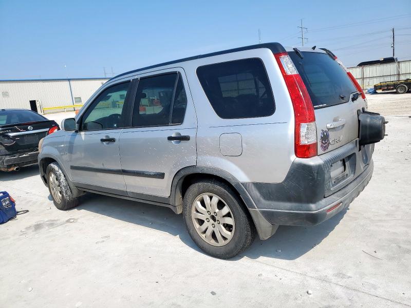 JHLRD78836C022230 - 2006 HONDA CR-V EX ვერცხლისფერი ფოტო 2