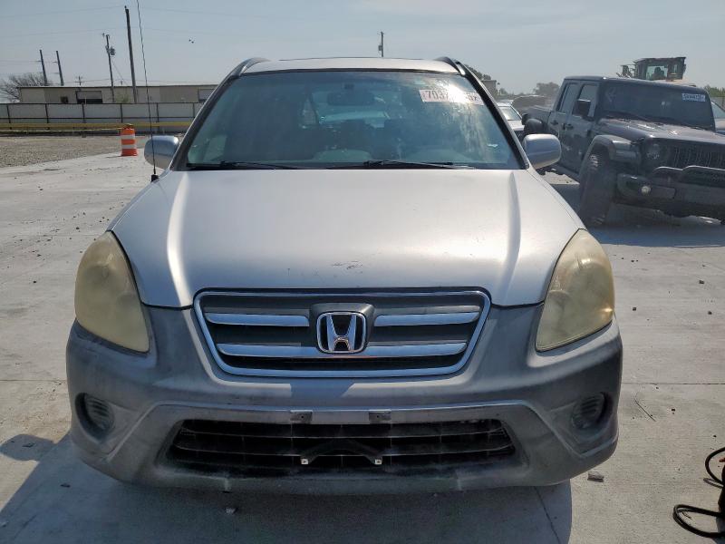 JHLRD78836C022230 - 2006 HONDA CR-V EX ვერცხლისფერი ფოტო 5