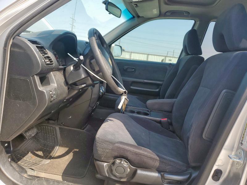 JHLRD78836C022230 - 2006 HONDA CR-V EX ვერცხლისფერი ფოტო 7