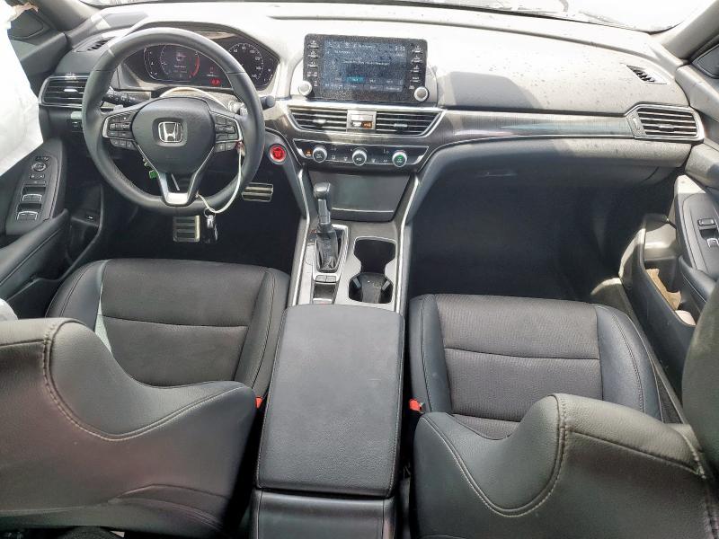 1HGCV1F37KA147324 - 2019 HONDA ACCORD SPORT WHITE photo 8