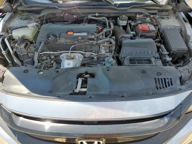 19XFC2F69KE043397 - 2019 HONDA CIVIC LX ვერცხლისფერი ფოტო 11