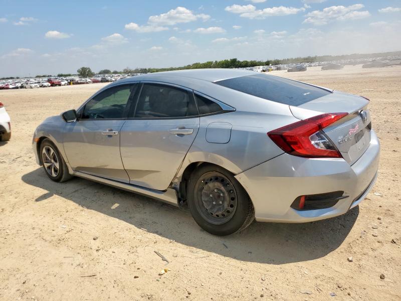 19XFC2F69KE043397 - 2019 HONDA CIVIC LX ვერცხლისფერი ფოტო 2