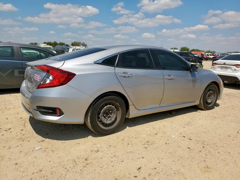 19XFC2F69KE043397 - 2019 HONDA CIVIC LX ვერცხლისფერი ფოტო 3