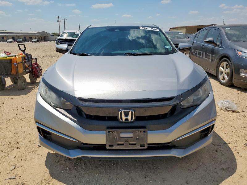 19XFC2F69KE043397 - 2019 HONDA CIVIC LX ვერცხლისფერი ფოტო 5