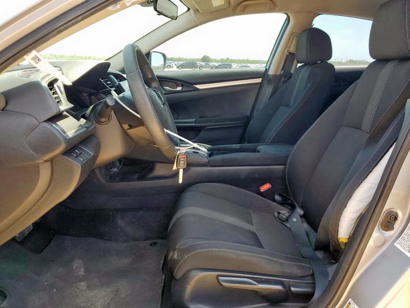 19XFC2F69KE043397 - 2019 HONDA CIVIC LX ვერცხლისფერი ფოტო 7