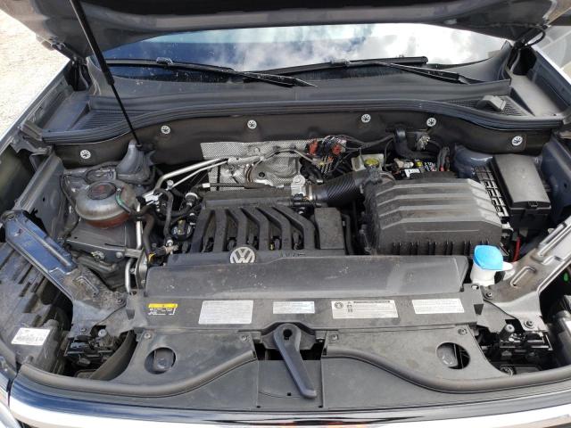 1V21E2CA5LC215039 - 2020 VOLKSWAGEN ATLAS CROS SE Gris photo 12