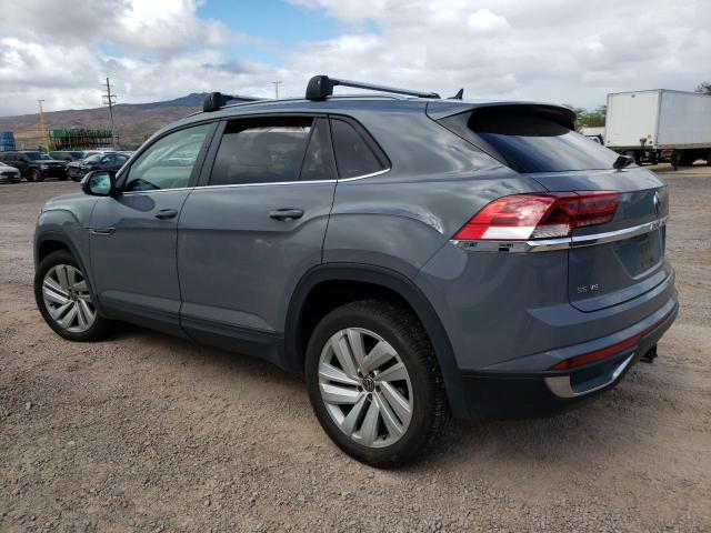 1V21E2CA5LC215039 - 2020 VOLKSWAGEN ATLAS CROS SE Gris photo 2