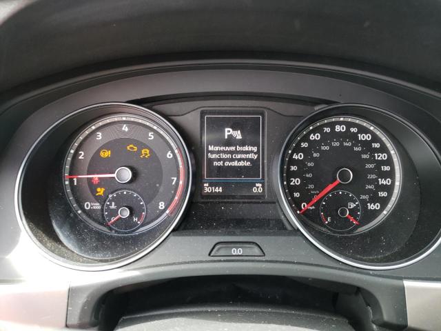 1V21E2CA5LC215039 - 2020 VOLKSWAGEN ATLAS CROS SE Gris photo 9