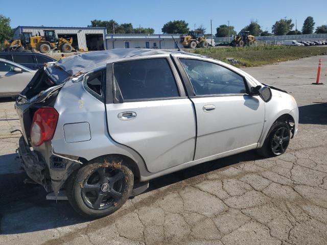 KL1TD66E89B365168 - 2009 CHEVROLET AVEO LS SILVER photo 3