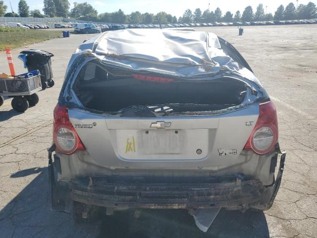 KL1TD66E89B365168 - 2009 CHEVROLET AVEO LS SILVER photo 6