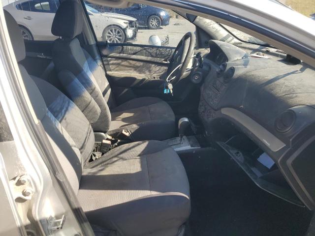 KL1TD66E89B365168 - 2009 CHEVROLET AVEO LS SILVER photo 7