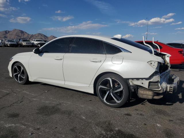 1HGCV1F37JA204376 - 2018 HONDA ACCORD SPORT თეთრი ფოტო 2