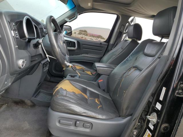 2HJYK16578H539241 - 2008 HONDA RIDGELINE RTL შავი ფოტო 7