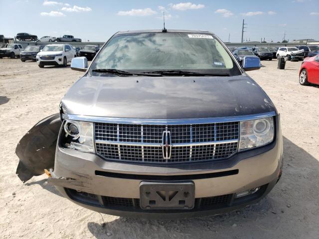 2LMDU88C19BJ05788 - 2009 LINCOLN MKX GRAY photo 5