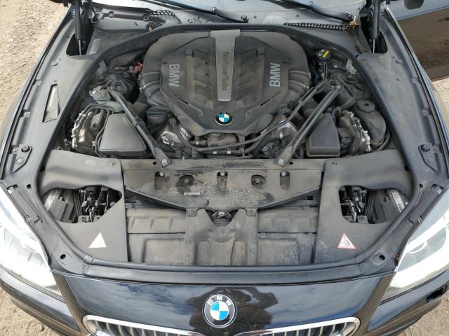 WBA6B4C51FD761654 - 2015 BMW 650 XI GRAN COUPE BLACK photo 11