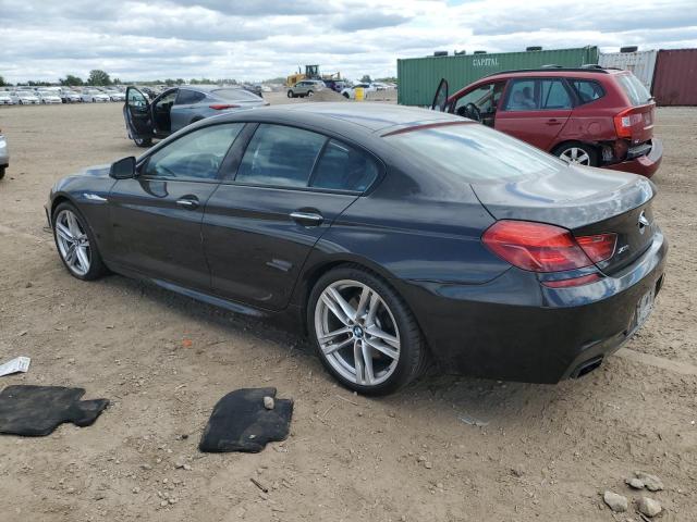 WBA6B4C51FD761654 - 2015 BMW 650 XI GRAN COUPE BLACK photo 2