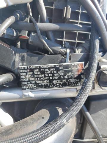 WB10317A25ZL75674 - 2005 BMW R1200 GS GRAY photo 9