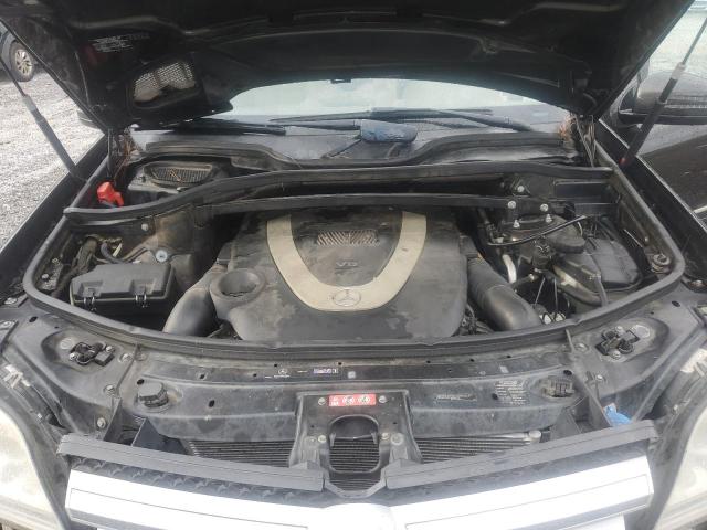 4JGBF7BE8BA760372 - 2011 MERCEDES-BENZ GL 450 4MATIC BLACK photo 11