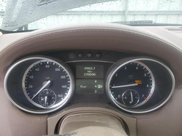 4JGBF7BE8BA760372 - 2011 MERCEDES-BENZ GL 450 4MATIC BLACK photo 9