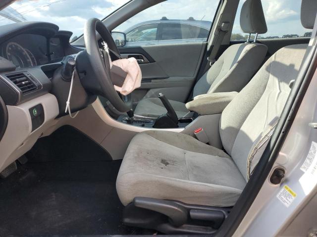 1HGCR2F32DA035706 - 2013 HONDA ACCORD LX SILVER photo 7