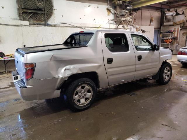 2HJYK16288H512880 - 2008 HONDA RIDGELINE RT SILVER photo 3